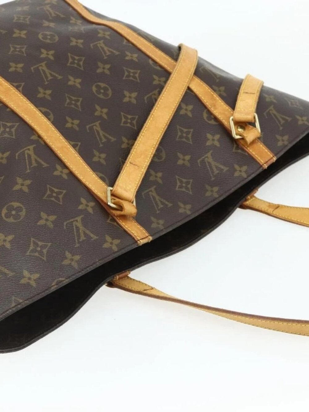 LOUIS VUITTON Monogram Sac Shopping Tote Bag M51108 LV Auth 178660 - Picture 7 of 16